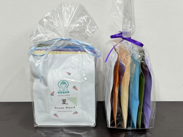 ヤン気まロケ土産:富山県高岡市のコーヒー専門店「amida coffee」のドリップパック